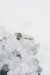 KALA Ring // Green Sapphire