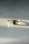 PRÊTE À PARTIR // Bague LÉA // Saphir Aqua