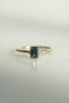 PRÊTE À PARTIR // Bague LÉA // Saphir Aqua