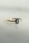 PRÊTE À PARTIR // Bague LÉA // Saphir Aqua