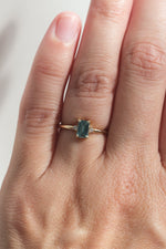 PRÊTE À PARTIR // Bague LÉA // Saphir Aqua