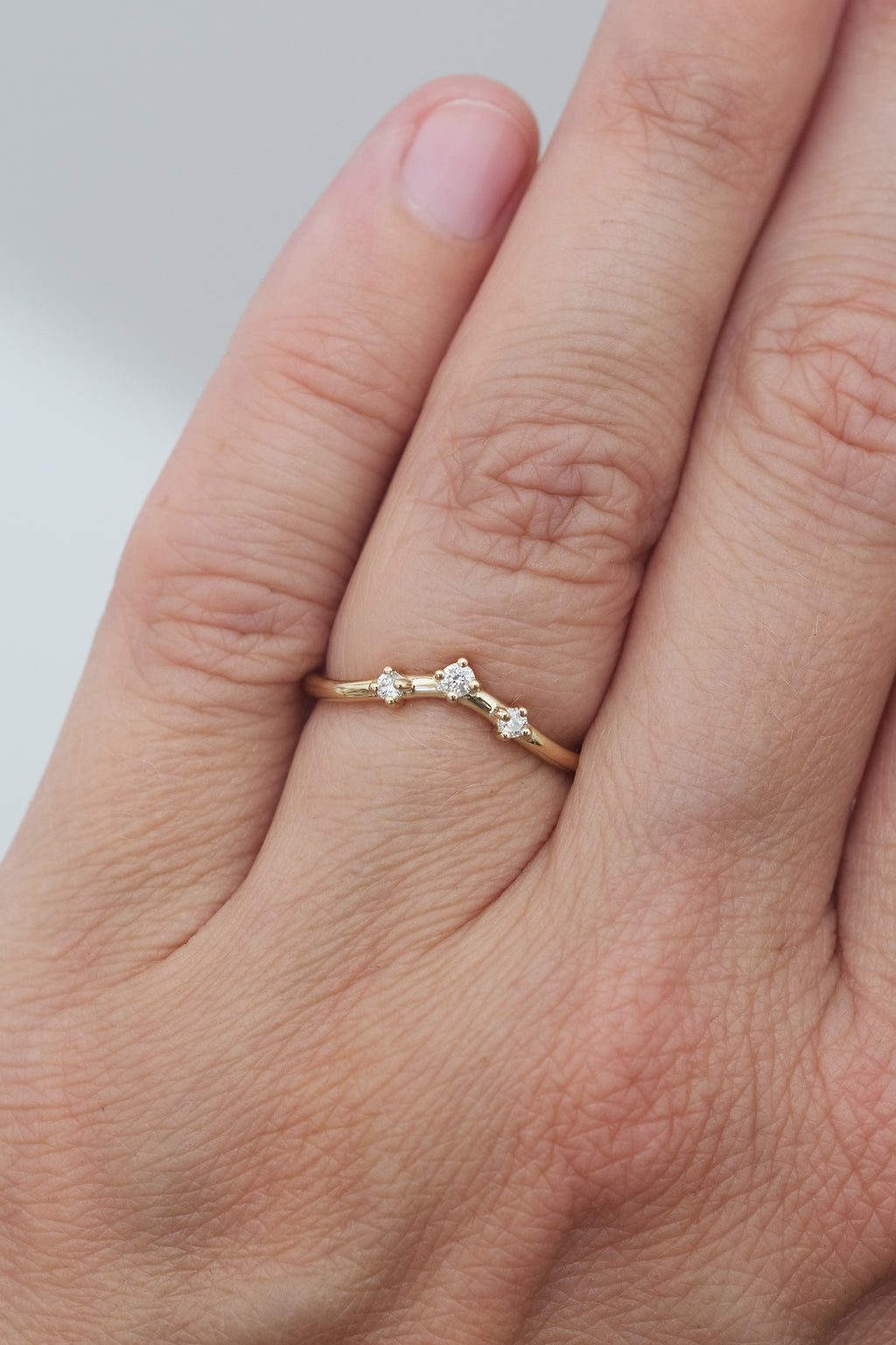 Bague MELROSE // 3x diamants