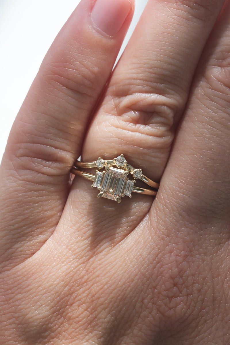 Bague MELROSE // 3x diamants
