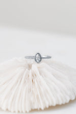 READY TO SHIP // MILA Ring + pavé // 0.30ct Canadian Diamond