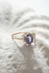 READY TO SHIP // ORIANE Ring // Blue sapphire 1.62ct