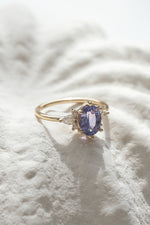 READY TO SHIP // ORIANE Ring // Blue sapphire 1.62ct