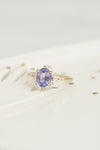 READY TO SHIP // ORIANE Ring // Blue sapphire 1.62ct