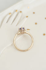 READY TO SHIP // ORIANE Ring // Blue sapphire 1.62ct