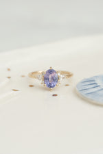 READY TO SHIP // ORIANE Ring // Blue sapphire 1.62ct