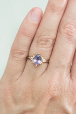 READY TO SHIP // ORIANE Ring // Blue sapphire 1.62ct
