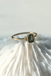 READY TO SHIP // RHYA Ring // Green Sapphire