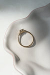 READY TO SHIP // TALIA Ring // Champagne-gray diamond 0.51ct