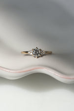 READY TO SHIP // TALIA Ring // Champagne-gray diamond 0.51ct