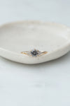 READY TO SHIP // TALIA Ring // Champagne-gray diamond 0.51ct