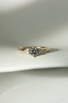 READY TO SHIP // TALIA Ring // Champagne salt and pepper diamond 0.66ct