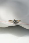 READY TO SHIP // TALIA Ring // Champagne salt & pepper diamond 0.53ct