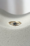 READY TO SHIP // TALIA Ring // Salt & Pepper Gray Diamond 0.58ct
