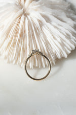 READY TO SHIP // TALIA Ring // Pale gray salt and pepper diamond 0.50ct