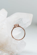 TALIA ring // Morganite 6 mm