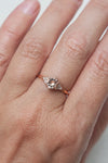 Bague TALIA // Morganite 6 mm