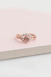 Bague TALIA // Morganite 6 mm