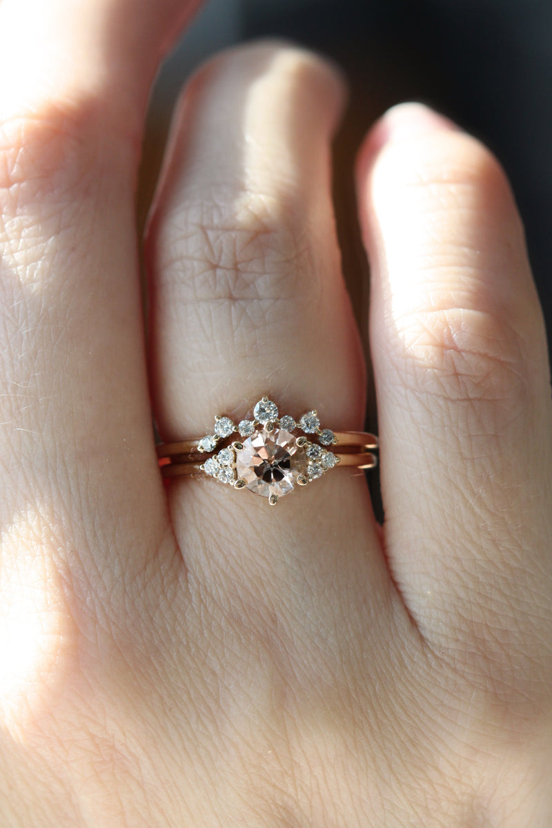 TALIA ring // Morganite 6 mm