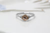 Bague TALIA // Morganite 6 mm