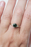 READY TO SHIP // TALIA Ring // Green Australian Sapphire 1.20ct