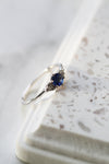 TALIA ring // Blue sapphire
