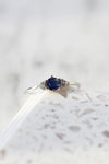 TALIA ring // Blue sapphire