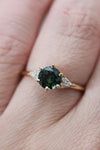 Bague TALIA // Saphir Australien vert 1,02ct