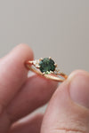 TALIA ring // 1.02ct green Australian sapphire