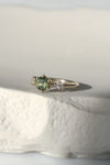 READY TO SHIP // ISABELA Ring // Green sapphire 0.81ct