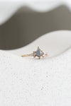 READY TO SHIP // JINNY Ring // Gray Diamond 0.86ct
