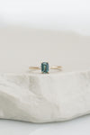 READY TO GO // LEA Ring // Teal Sapphire