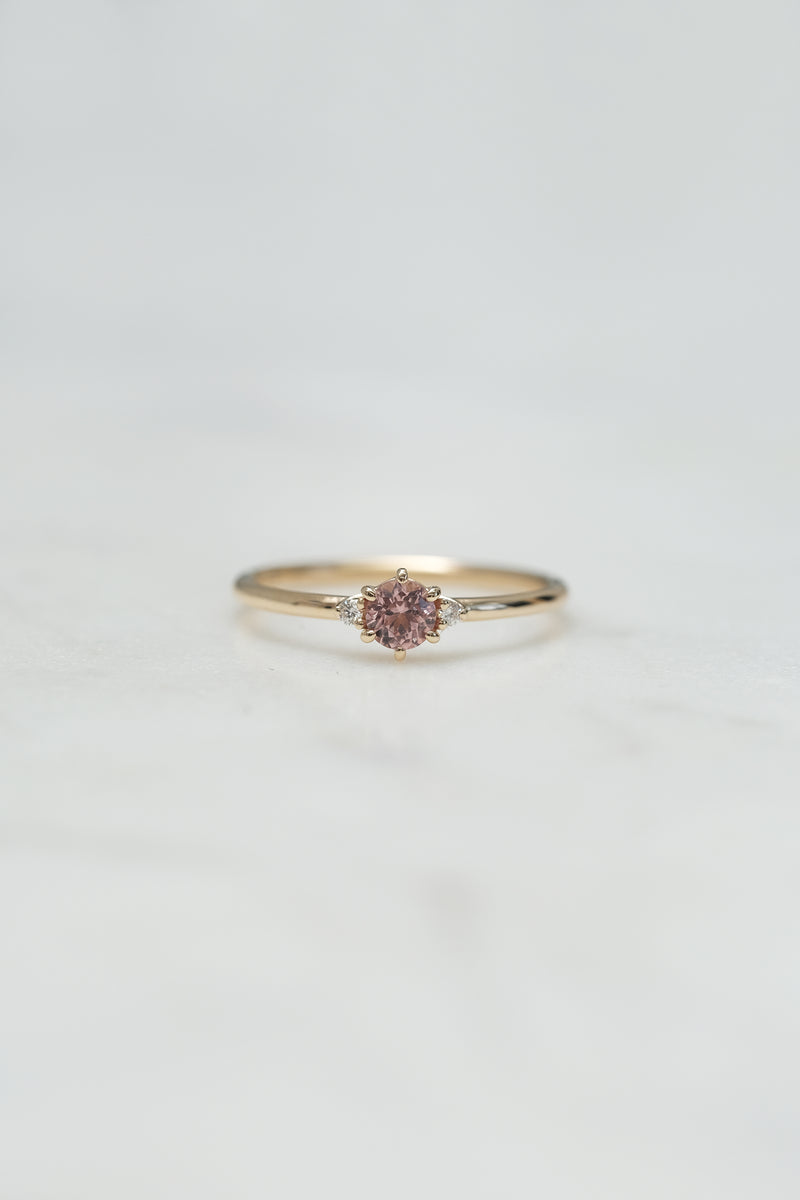 Bague LIV // Grenat Malaya