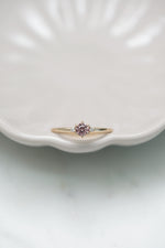 Bague LIV // Grenat Malaya