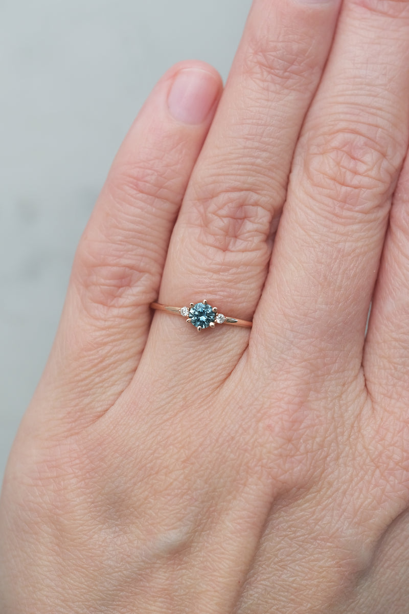 LIV Ring // Sapphire Teal