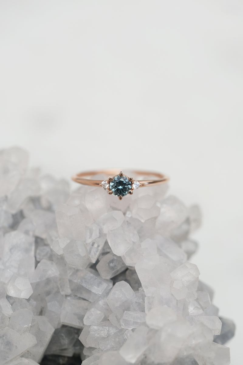 LIV Ring // Sapphire Teal
