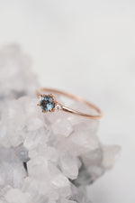 LIV Ring // Sapphire Teal
