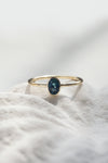 MILA Ring // Teal Sapphire