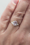 READY TO SHIP // ORIANE ring // Lilac sapphire 1.31ct