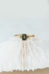 READY TO SHIP // RHYA Ring // Green Sapphire