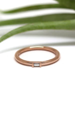 MADDIE Ring // Baguette Diamond