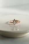 PRÊTE À PARTIR // Bague LIVIA // Diamant champagne 0,55ct
