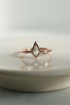 PRÊTE À PARTIR // Bague LIVIA // Diamant champagne 0,55ct
