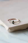 Bague ROMANE // Saphir poire Australien