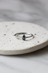 Bague ROMANE // Saphir poire Australien