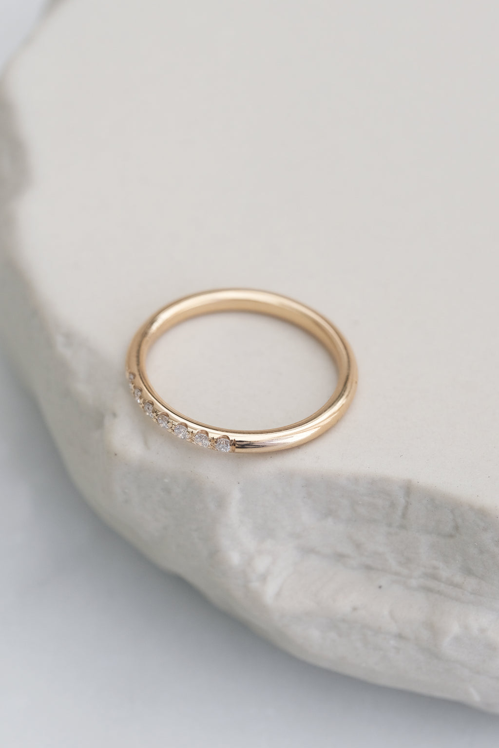 Jonc CHARLIE 2 mm // 7x diamants