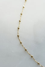 Collier chaîne boules // Or 14k jaune